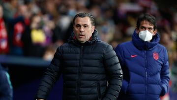 Sergio Gonzalez, coach of Cadiz, during the spanish league, La Liga Santander, football match played between Atletico de Madrid and Cadiz CF at Wanda Metropolitano stadium on March 11, 2022, in Madrid, Spain.
 AFP7 
 11/03/2022 ONLY FOR USE IN SPAIN