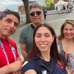 “Representé a Chile en cuatro Juegos Olímpicos y ahora le toca a mi sobrina... Estoy feliz por ella”