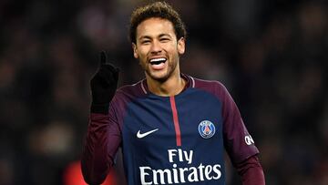 Neymar, jugador del PSG.