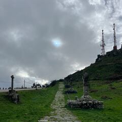 Así es el espectacular e inédito final en Monte Trega de O Gran Camiño