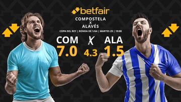 SD Compostela vs. Deportivo Alavés: horario, dónde ver, pronósticos y cuadro