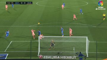 Gol mal anulado al Getafe con 0-0 en el marcador