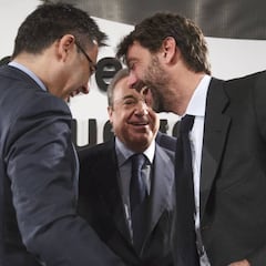 Juve y Barça, condenados a entenderse con los centrales