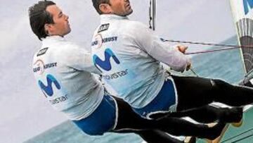 Iker Martínez y Xabi Fernández.