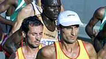Toni Peña (24º) y Óscar Fernández (debutante y 15º) no tuvieron un buen papel en el maratón.