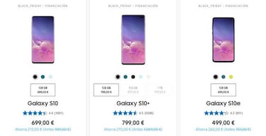 Black Friday 2019: las mejores ofertas en móviles Samsung, Apple, Huawei, Xiaomi