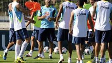 <b>NUEVO EXAMEN. </b>Luis García tendrá otra prueba en Valladolid.