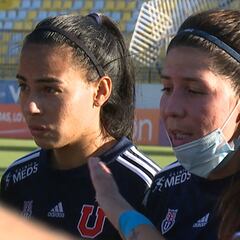 "No me arrepiento de haber venido a la U": la íntima arenga de Carla Guerrero en la final