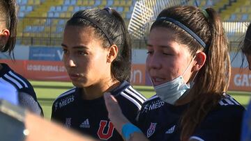 "No me arrepiento de haber venido a la U": la íntima arenga de Carla Guerrero en la final