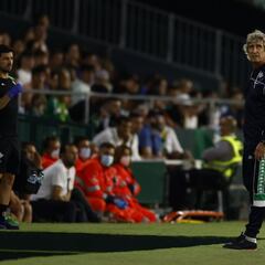 Pellegrini: "Tuvimos ocasiones para ganar y llegó ese golazo"