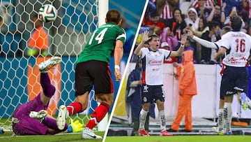 Chivas emuló el gol del ‘Chicharito’ Hernández en Brasil 2014
