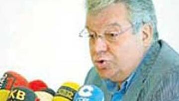 <b>CRÍTICO. </b>Josep Mª Minguella sigue cuestionando a Joan Laporta.
