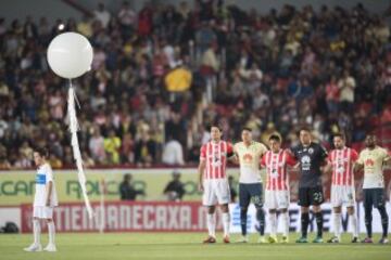 Rayos y Águilas terminaron empatando 1-1 en un vibrante partido en el Estadio Victoria que se vivió con mucha intensidad.