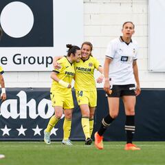 El Villarreal se aleja del descenso al costa del Valencia