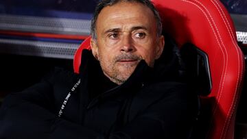 Soccer Football - Champions League - FC Salzburg v Paris St Germain - Red Bull Arena Salzburg, Salzburg, Austria - December 10, 2024 Paris St Germain coach Luis Enrique before the match REUTERS/Gintare Karpaviciute