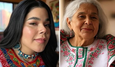 Así luciría la famosa cantante Kenia Os a los 80 años de edad, según la IA