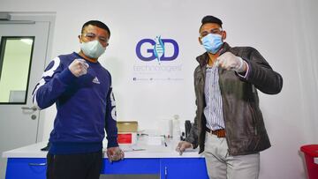 Uriel López y Emanuel Navarrete pasan el control del COVID antes de su pelea.