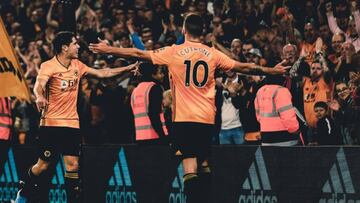 Con asistencia de Raúl Jiménez, los Wolves golean al Pyunik