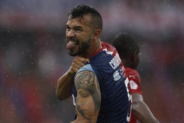 Andrés Cadavid, Andrés Ricaurte y Yesid Díaz anotaron los goles de la victoria 3-1 del Medellín frente a Patriotas. Santiago Orozco puso el descuento.