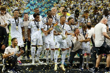 No pudo empezar mejor su andadura en el Real Madrid para Kylian Mbappé, gol  victoria 2-0 del Real Madrid en la Supercopa de Europa ante la Atalanta.