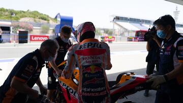 "Marc M¨¢rquez se perder¨¢ la pretemporada con Honda"