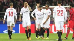 Spartak de Moscú-Sevilla en imágenes