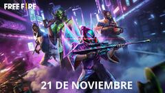 Códigos Free Fire de hoy 21 de noviembre de 2021; todas las recompensas gratis