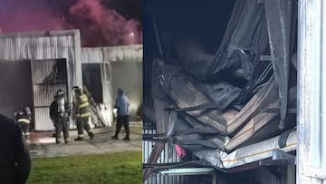 El brutal incendio que golpea al deporte chileno: pérdida total de los implementos