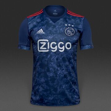 Segunda equipación del Ajax.