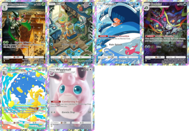 Pokémon TCG Pocket: lista completa de todas las nuevas cartas de la expansión Festival Brillante