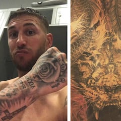 Los tatuajes más grandes y más raros de los futbolistas: Neymar, Sané, Icardi...