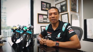 La nueva Petronas Yamaha de Rossi, al descubierto en miniatura