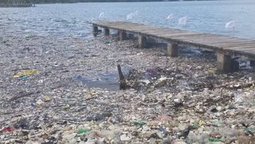 Las playas de Honduras, repletas de toneladas de basura