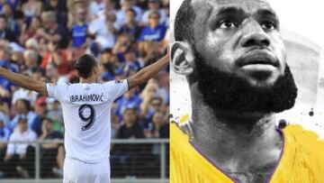 La curiosa bienvenida de 'Ibra' a LeBron: "Ya hay un Dios en L.A."