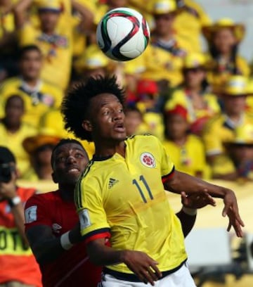 Colombia debuta en las Eliminatorias ante Perú. Ambiente de fiesta y de carnaval en El Metropolitano. 