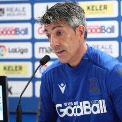 Imanol: "En Ipurua sufren hasta los equipos más grandes"