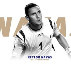 Keylor, elegido mejor jugador del año en la CONCACAF