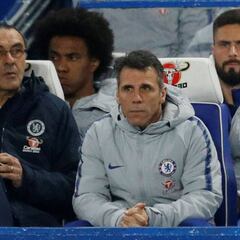 Zola, sobre el incidente de Kepa y Sarri: "Fingía tener problemas"