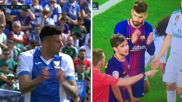 Rico, expulsado por aplaudir al árbitro; Piqué se libró en el Clásico