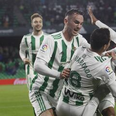 1x1 del Betis: Goleada con cinco atrás y al son de Fabián