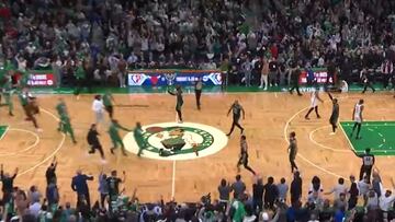 Esto es puro baloncesto: vean la acción que decidió el primer Celtics-Nets