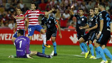 08/0/17 PARTIDO SEGUNDA DIVISION
GRANADA - LUGO
PRIMER GOL ESPINOSA 1-0
