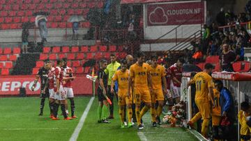 14/10/18 PARTIDO SEGUNDA DIVISION
 NASTIC DE TARRAGONA - ALCORCON
 PARTIDO SUSPENDIDO POR EL TEMPORAL CUANDO YA HABIA EMPEZADO