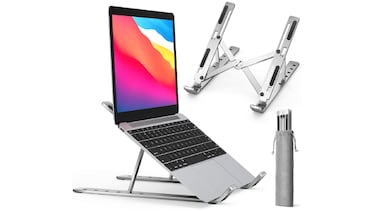 Ajustable y compatible con la mayora de porttiles: este soporte para ordenador arrasa en Amazon
