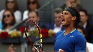 Nadal mantiene su ventaja en el ranking tras conquistar Madrid