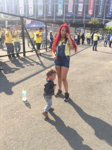 Los aficionados del América