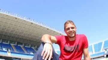 <b>RECUERDOS. </b>Joaquín remeroró con AS sobre el césped del estadio La Rosaleda su debut en Primera División.