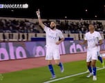 ¡Pero qué genio es Benzema! Vean lo que se inventa en su primer gol con el Al-Hilal
