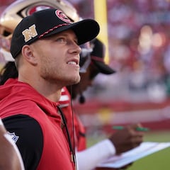 What positive news did 49ers receive about Christian McCaffrey’s Achilles tendinitis?