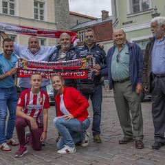 Ambiente previo en Tallín antes de la final de la Supercopa
